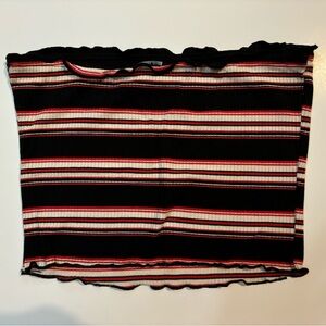 Black Stripped Tube Top Ambiance